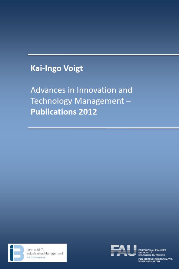 Advances in Innovation and Technology Management 2012