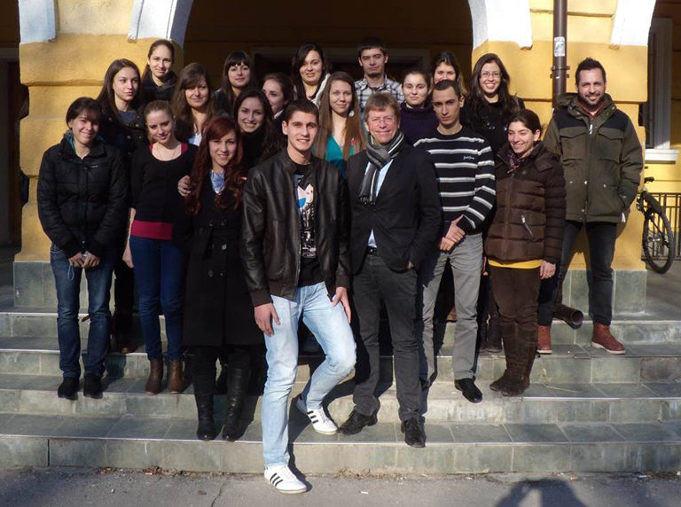 Gastvorlesung an der St. Kliment Ohridski Universität in Sofia