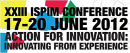 23th ISPIM Conference 2012: