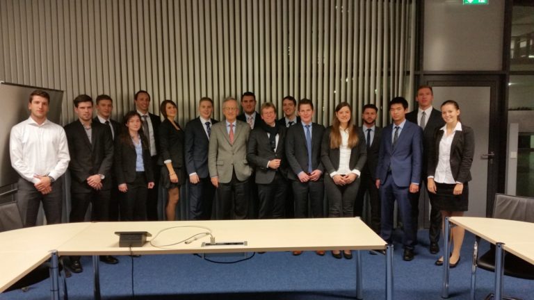 Jubiläumsauflage des Praxisseminars mit Prof. Dr. Heinrich v. Pierer