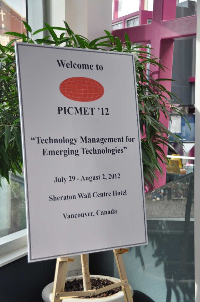 12th PICMET Conference