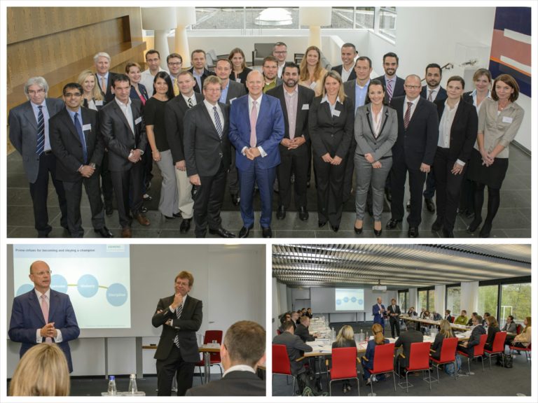 Eröffnung des Siemens-MBA in Feldafing