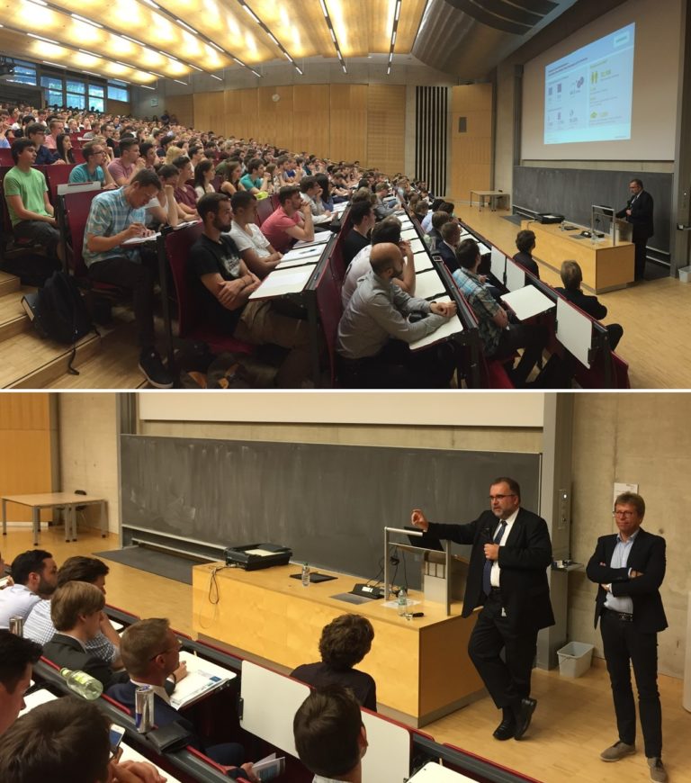 Interessanter Gastvortrag von Siemens-Vorstand Prof. Russwurm