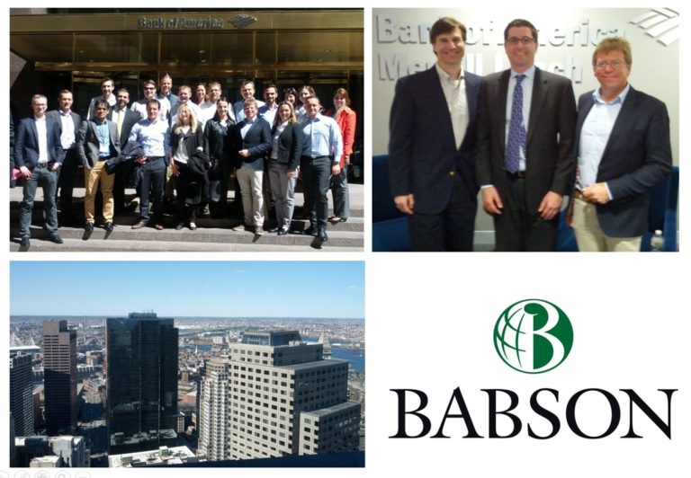 Siemens MBA absolviert “Finance”-Modul am Babson College in Boston