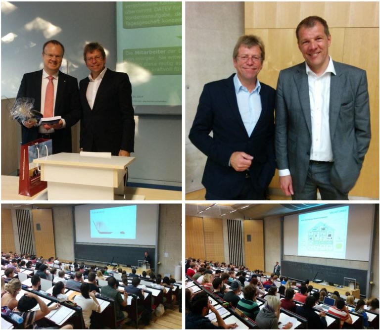 Hochkarätige Gastvorträge von Herrn Dr. Mayr (Datev eG) und Herrn Dr. Voigtländer (Vaillant GmbH)