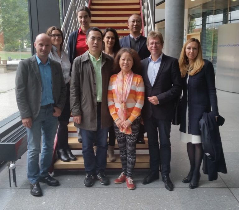 Anregende Kooperationsgespräche mit der SUN YAT-SEN Business School aus Guanzhou