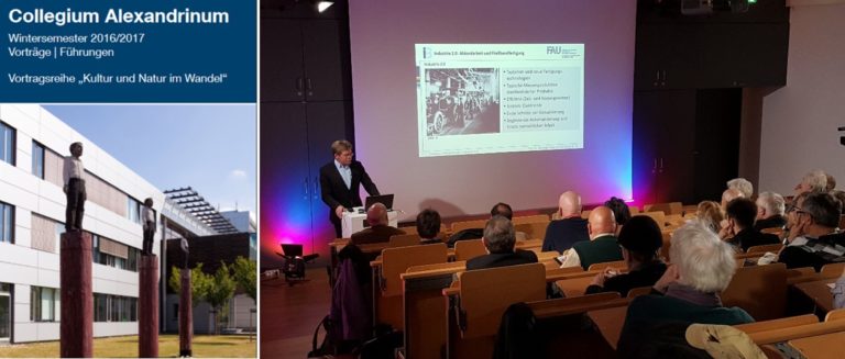 Vortrag zu Industrie 4.0 im “Collegium Alexandrinum”