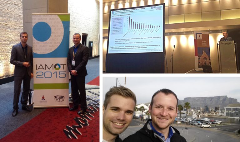 Präsentation von Forschungsergebnissen in Kapstadt