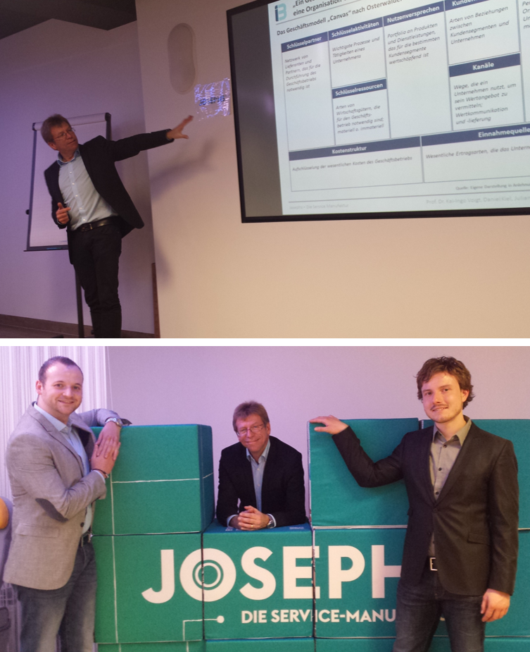 “Industrie 4.0 als Modell der nachhaltigen industriellen Wertschöpfung” im JOSEPHS vorgestellt