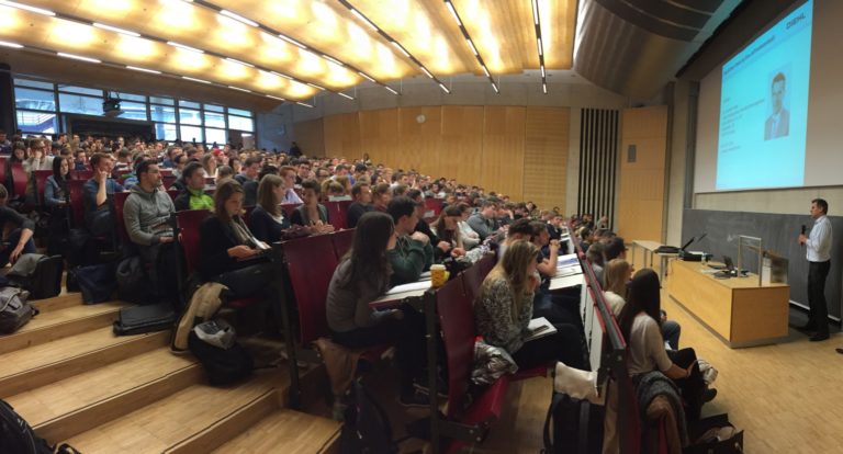 Erfreulicher Gastvortrag von Diehl Innovationsmanager