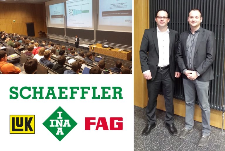 Gastvortrag “Innovation-Front-End Management” bei Schaeffler
