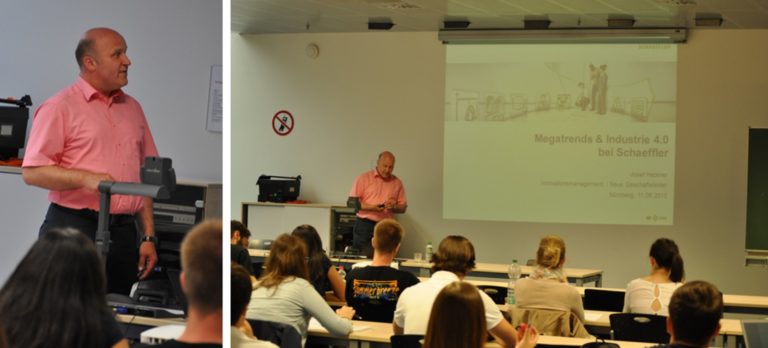 Herzlicher Dank an Herrn Josef Hackner