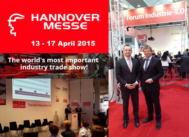Forschungsergebnisse im “Forum Industrie 4.0” auf der Hannover Messe vorgestellt