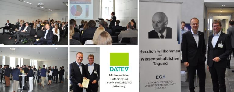 Wissenschaftstagung 2016 der Erich-Gutenberg-Arbeitsgemeinschaft Köln e.V.