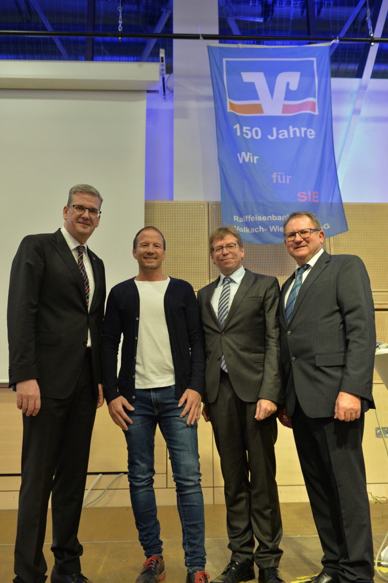 Festvortrag bei der 150 Jahr Feier der Raiffeisenbank Volkach-Wiesentheid eG