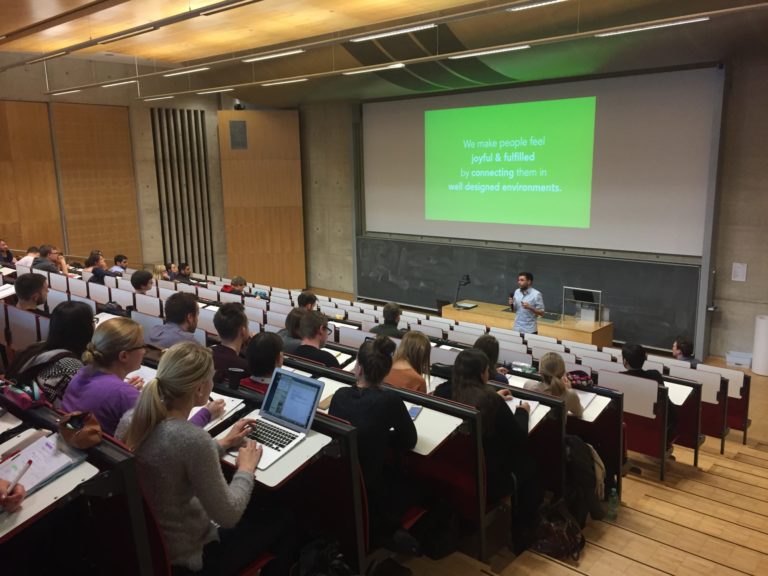 Semesterabschluss in KDIM mit Gastvorträgen von unu und 99chairs