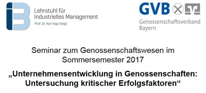 Course „Seminar zum Genossenschaftswesen“