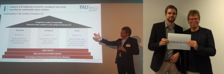 Prof. Voigt and Christian Arnold speak at Siemens CFO Conference about Industry 4.0