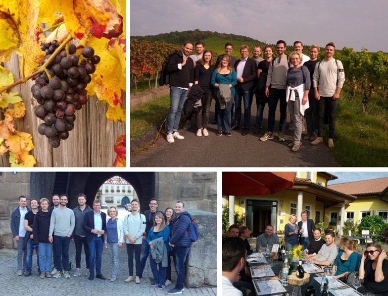 Inspiring and interesting field trip of the Chair to Iphofen