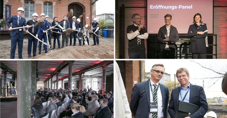 Opening of tech-incubator Zollhof in Nuremberg
