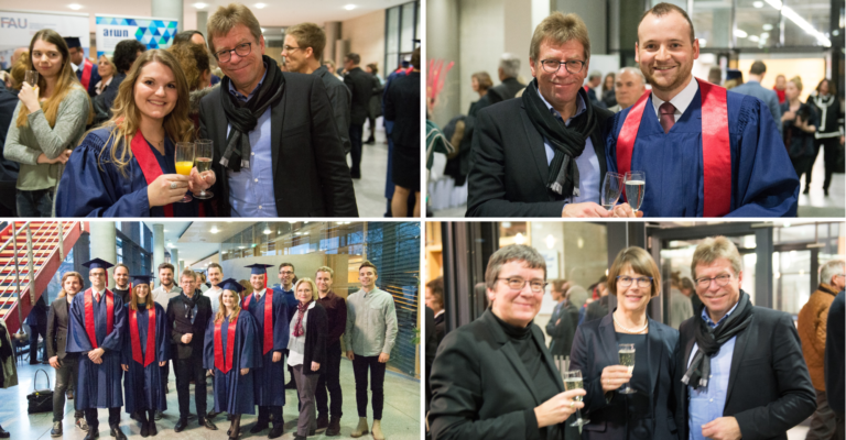 Doctoral graduation ceremony December 2017: Congratulations to our four new PhDs