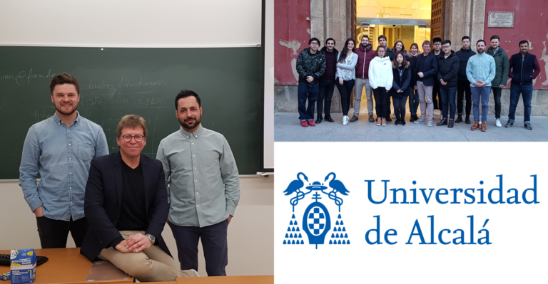 Successful guest lecture at the Universidad de Alcalá