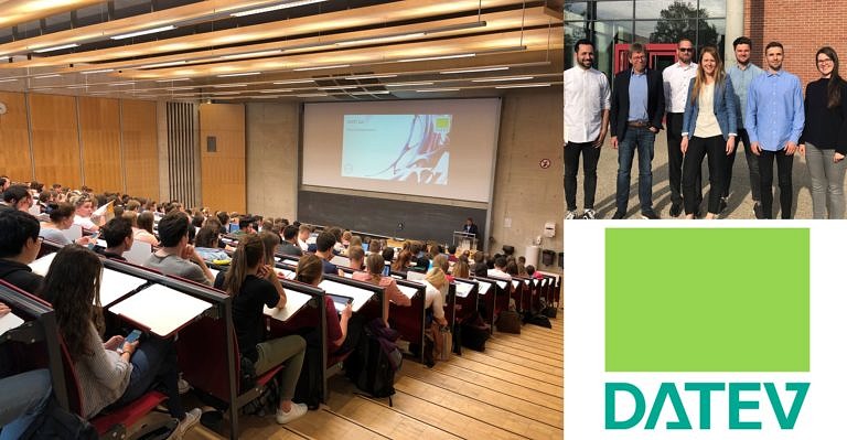Passionate guest lecture on “How does DATEV eG develop radical innovation?” by Daniela Hecht & Boris Lingl