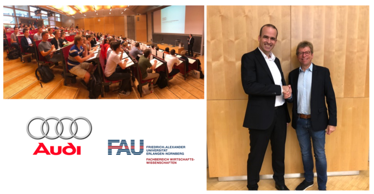 Interesting insights into automotive production by Dr. Markus Baur from Audi AG