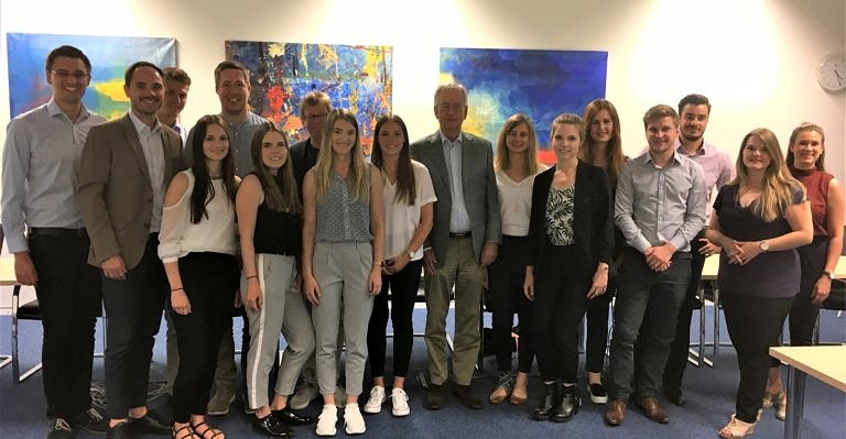 Insights into Germany’s hidden champions within the seminar of Prof. Dr. Heinrich v. Pierer