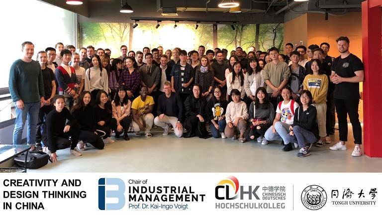 Sharing the passion for creativity: International Design Thinking Course at Tongji University Shanghai