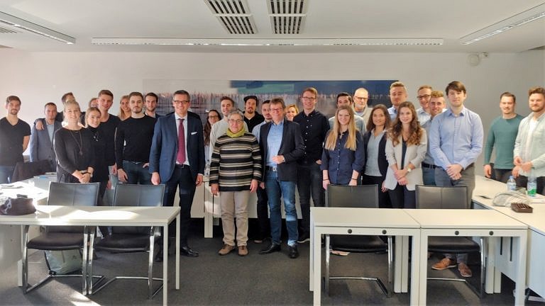 Local Heroes presented their business concepts to four local companies and Dr. Fraas