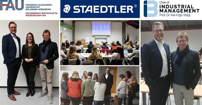 Exciting guest lecture by Dr. Alexander Vyhnal from STAEDTLER for MMM students