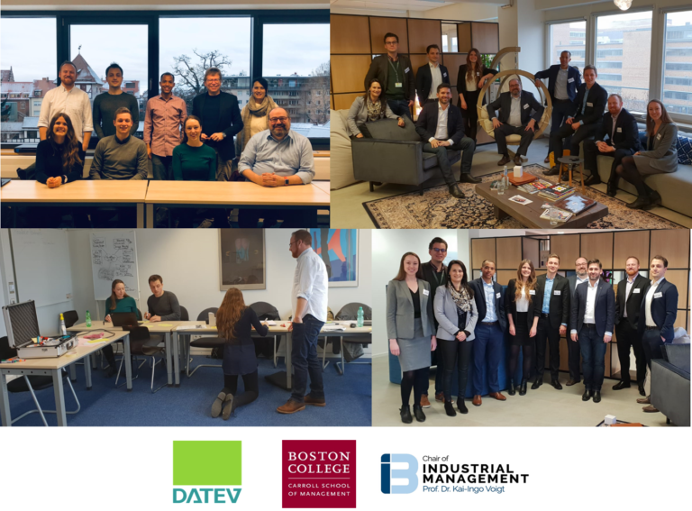 Shaping the future together: Successful project kick-off in cooperation with DATEV eG and Boston College