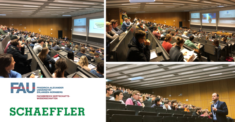 Excellent guest lecture by Dr. Daniel Kiel, Innovation Manager @Schaeffler
