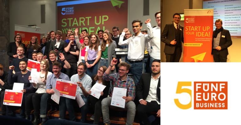 18 years 5-Euro-Business in Nuremberg: an overwhelming graduation ceremony