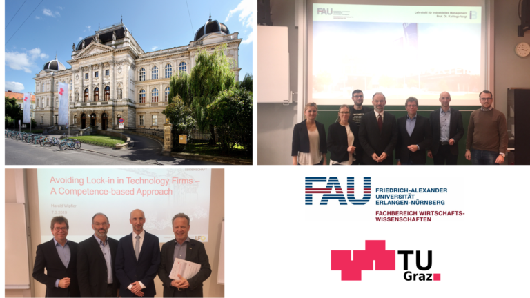 Guest lecture on „Creativity as a competitive factor” at the Graz University of Technology