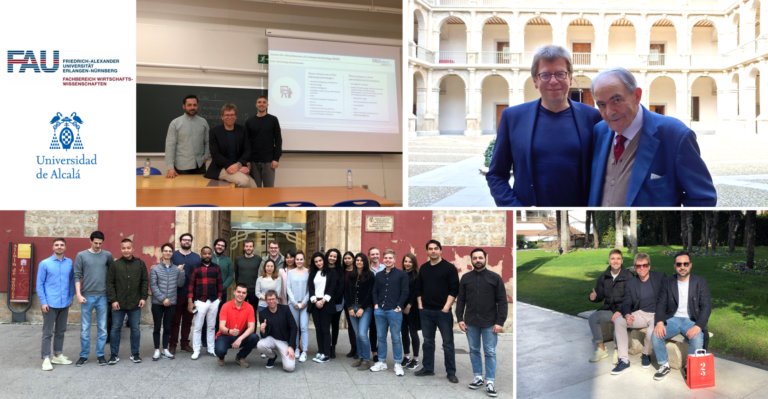 Teaching and meeting friends in Alcalá