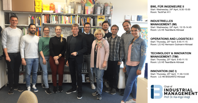 A warm welcome to all students for the summer term 2019!