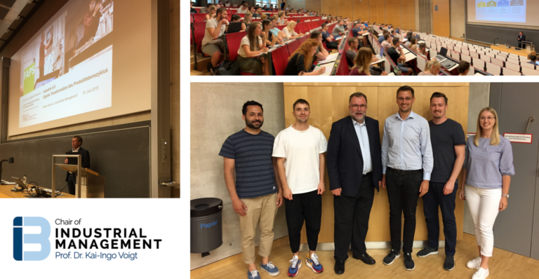 Exciting guest lecture on “Industry 4.0” by Prof. Dr. Siegfried Russwurm (Chairman of the Supervisory Board at Voith)