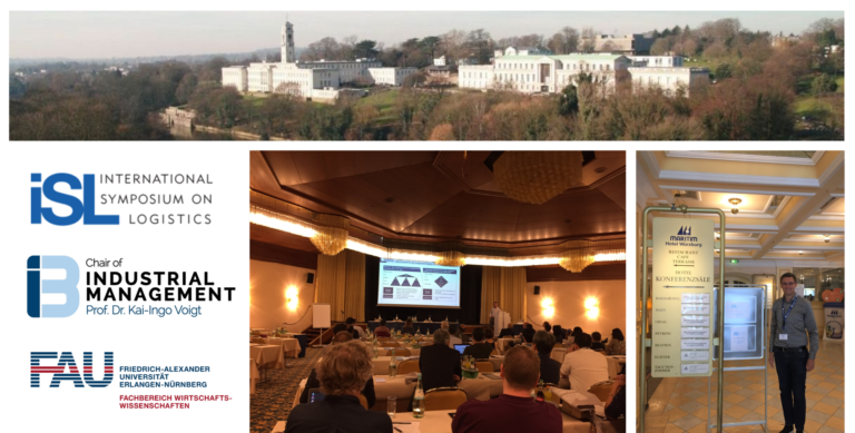 Presentation of Industry 4.0 results at the International Symposium on Logistics (ISL) 2019 in Würzburg