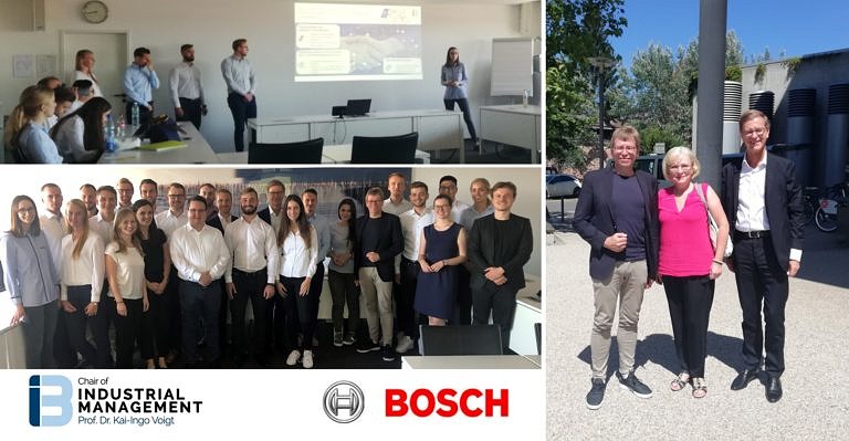 Seminar on industrial data-driven business models with Prof. Dr. Asenkerschbaumer, CFO of Bosch