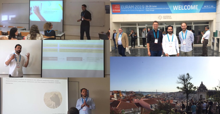 Research presented on Creativity, New Work, and Product Innovation at the EURAM conference in Lisbon, Portugal