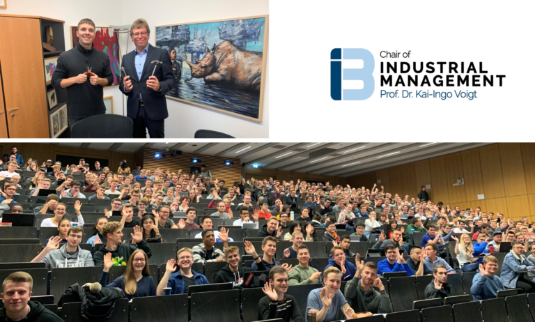 Full house and successful kick-off: The lecture “BWL für Ingenieure” is on again!