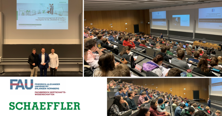Excellent guest lecture on “Shaping the Mobility of Tomorrow” by Dr. Daniel Kiel, Innovation Manager @Schaeffler