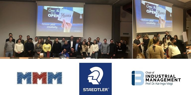 Fascinating guest lecture by Dr. Alexander Vyhnal from STAEDTLER for MMM students