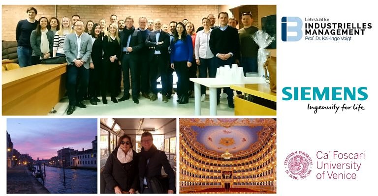 SIEMENS EMBA successfully completes the module “Marketing” in Venice