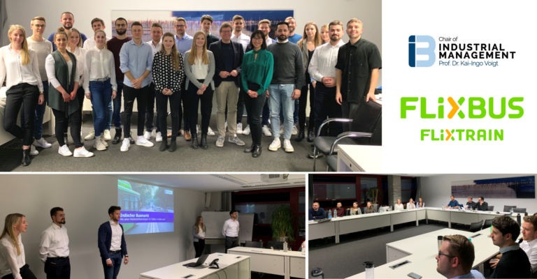 Final presentations of the first Innovation Seminar with Daniel Krauss (CIO and founder of FlixMobility)