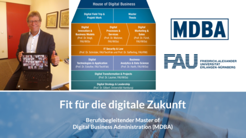 Towards entry "New Executive Education Program “Master of Digital Business Administration (MDBA)” successfully launched by Prof. Voigt and Prof. Fürst"