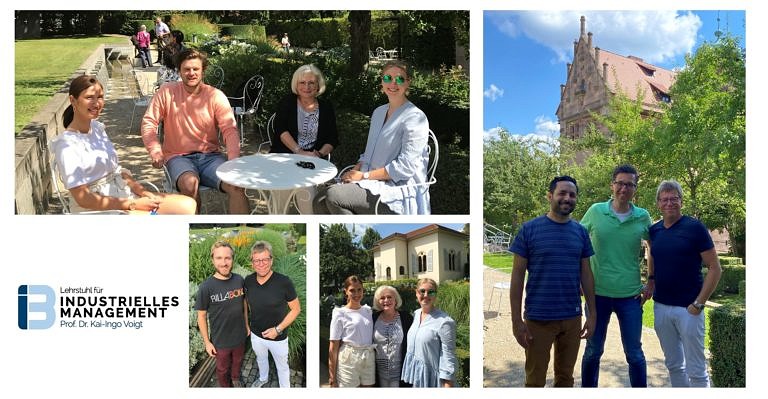 Lunch Break in the beautiful Tucher Palace’s Garden