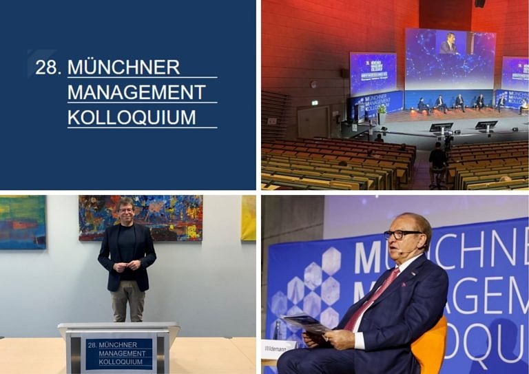 Prof. Voigt presented a Top Management Panel at MMK 2021 in Munich